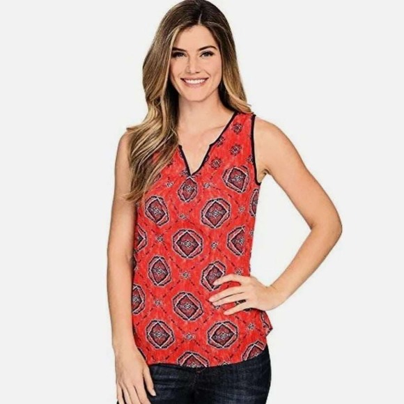 Lucky Brand 100% Silk Tank - Small - Picture 6 of 6